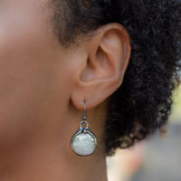 Glow in the Dark Glass Earrings
