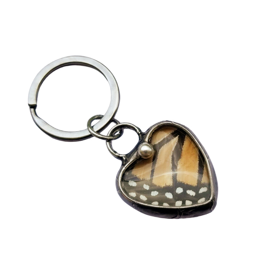 Butterfly Wing Heart Necklace