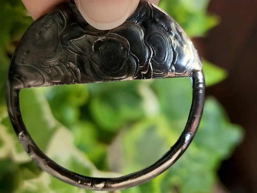 Magnifying Glass Necklace Truly Hand Made in USA by Louisiana Artisan at Bayou Glass Arts Studio
