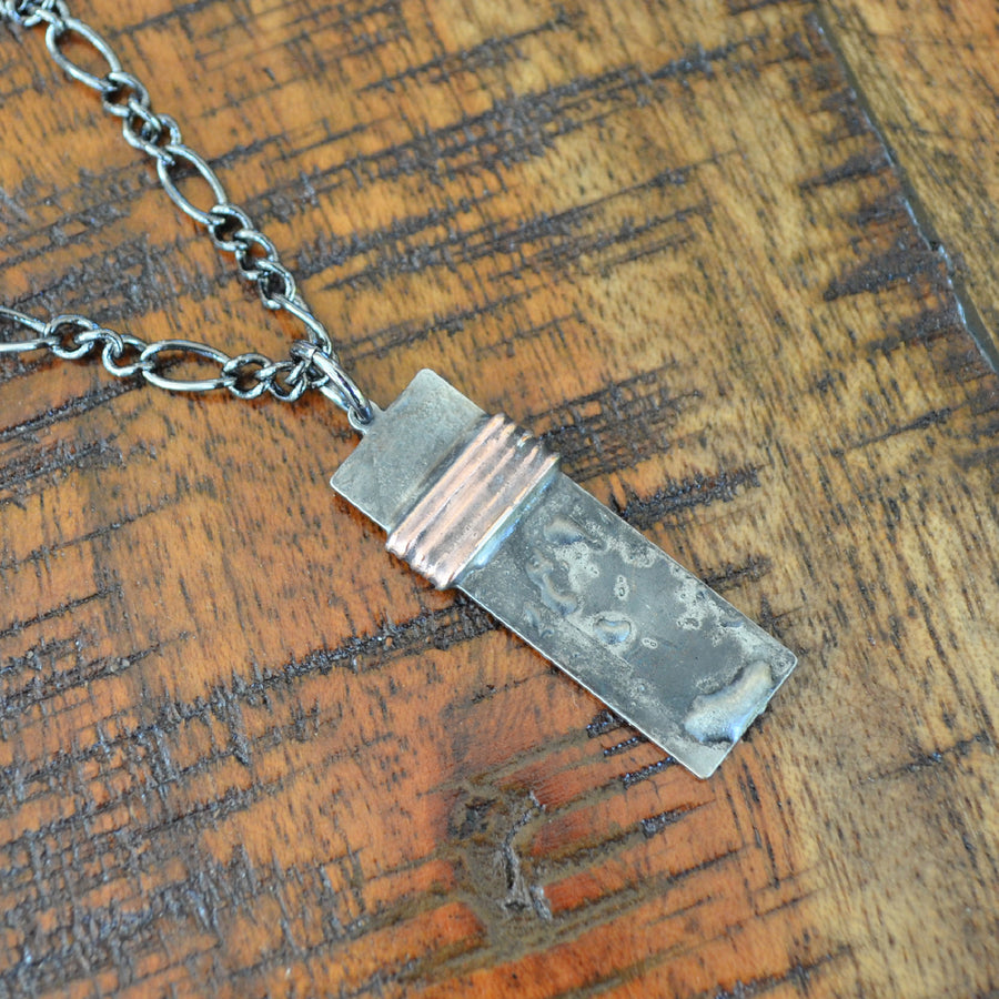 Medium RAZOR BLADE Necklace 