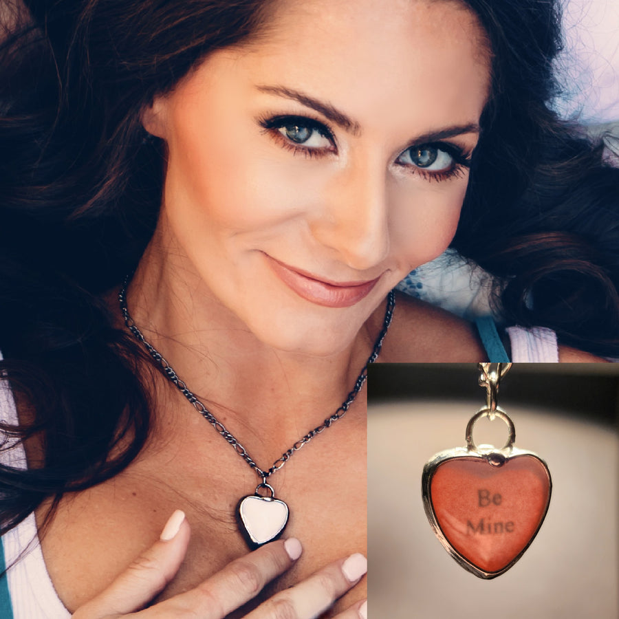 Custom Photo Locket Necklace, Personalized Heart Shaped Lockets with Photo  inside, Customized Gifts for Women and Girls - Walmart.com