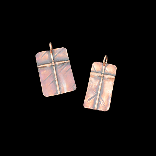 Men's Copper Cross Pendant