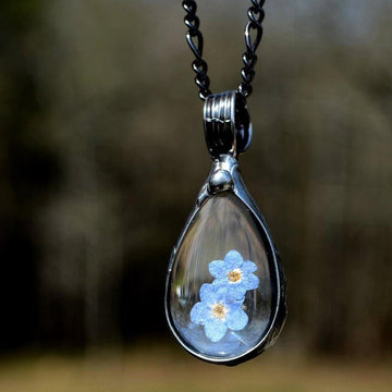 blue_forget_me_not_teardrop_pendant