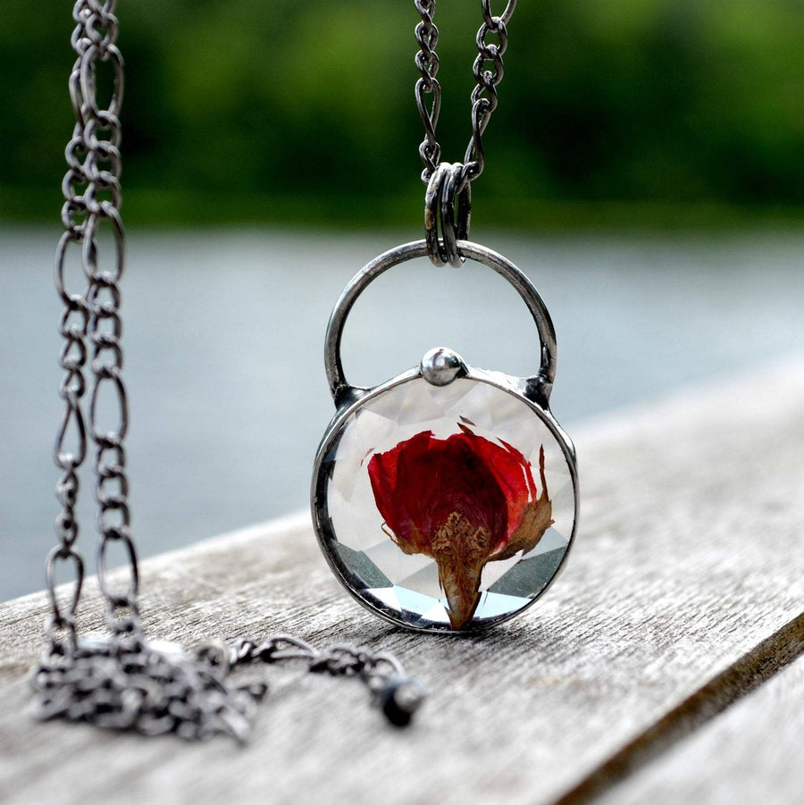 handmade_red_rose_pendant_bayou_glass_arts