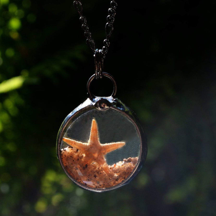 Hanging_Pendant_with_Starfish_and_Sand