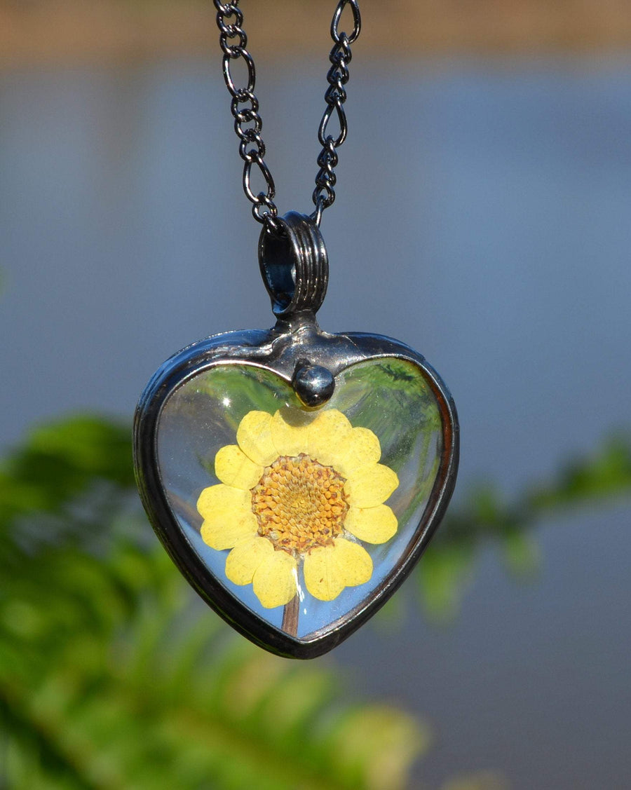 Handmade_Sunflower_Heart_Pendant