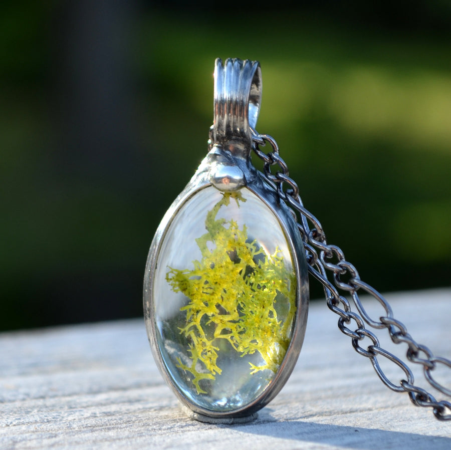 Terrarium necklace sales